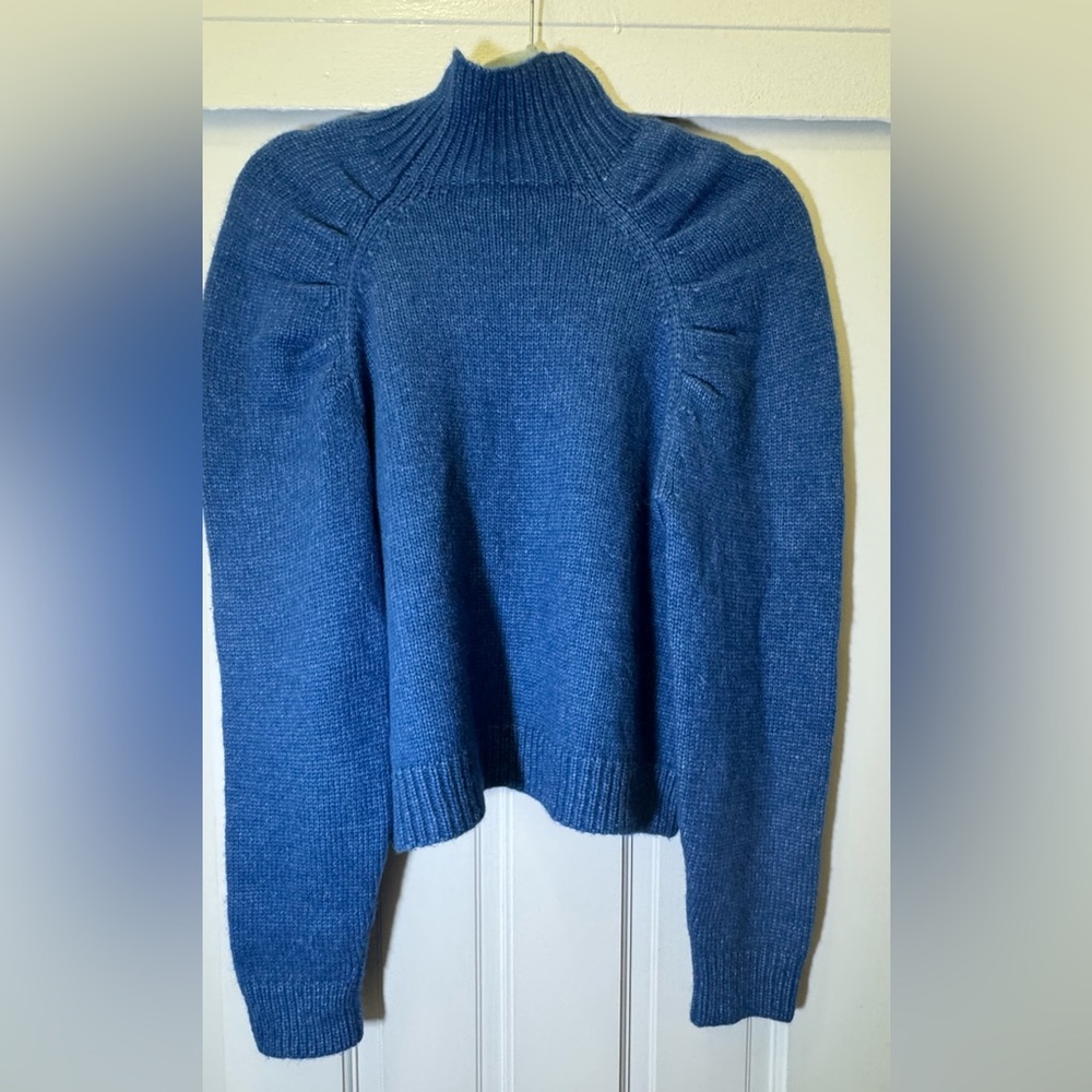 Rachel Comey baby wool  Blue Turtleneck Sweater